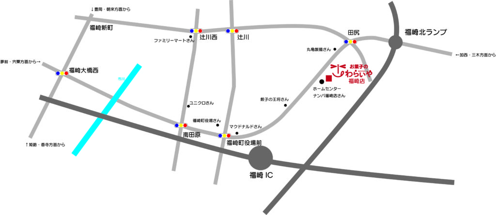 福崎店地図