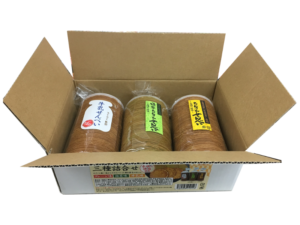 炭酸せんべい三種詰合せ