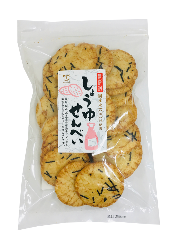 無選別しょうゆせんべい