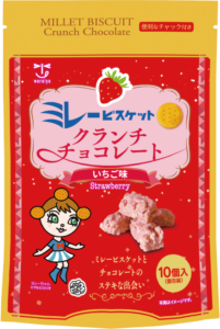 ミレービスケットクランチチョコレート（ホワイト味）