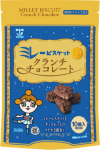 ミレービスケットクランチチョコレート（ミルク味）